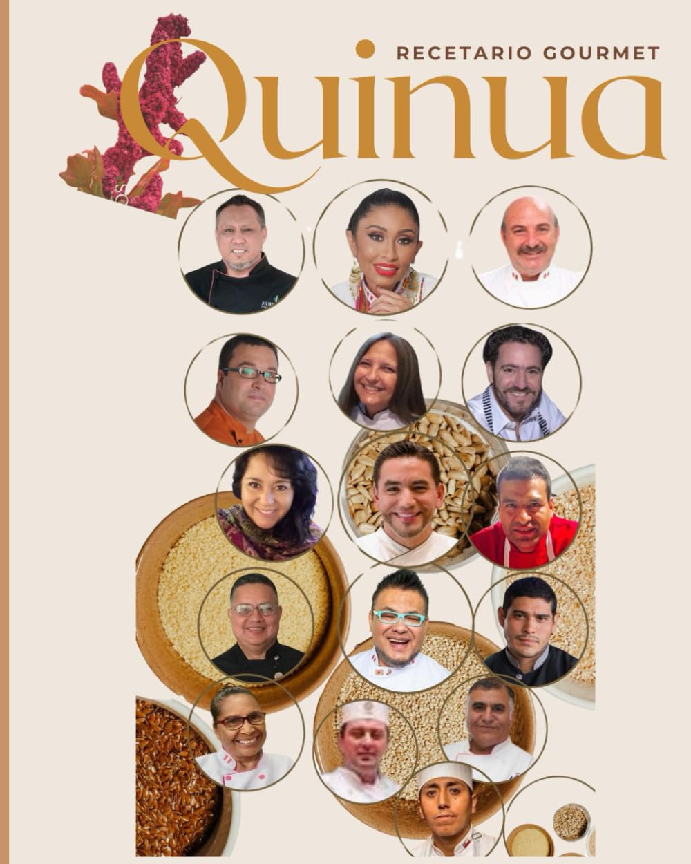 QUINUA RECETARIO Gourmet: EMBAJADORES DE LA QUINUA (Spanish Edition)