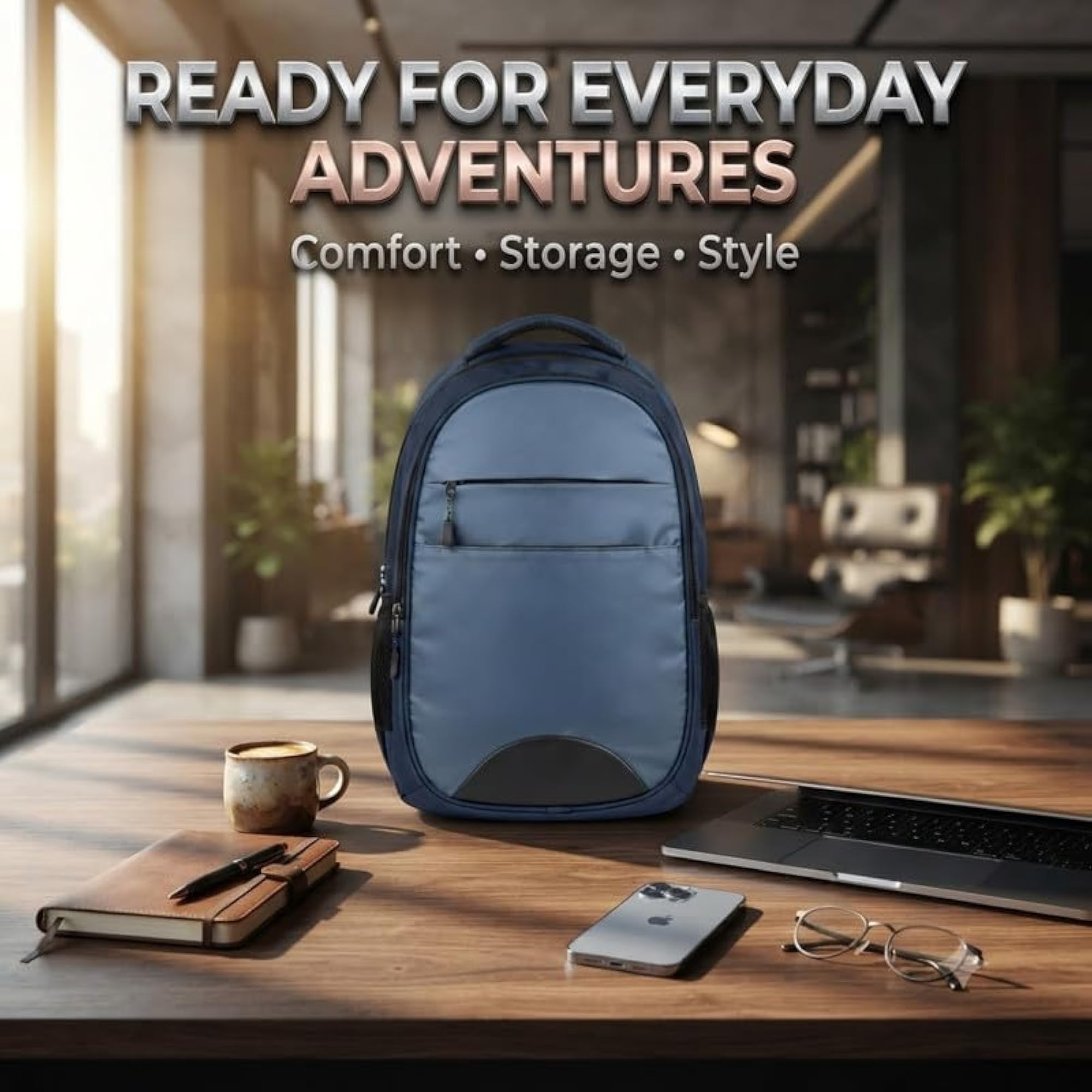 Lightweight Casual Daypack Backpack for Men & Women