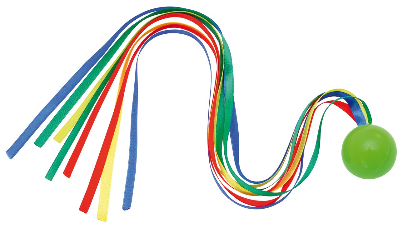 Eduplay Comet Ball - Multicolor Rainbow Tail - Develops Hand-Eye Coordination - Ages Kid, Child - Small Size - Unisex - 28g - 4cm