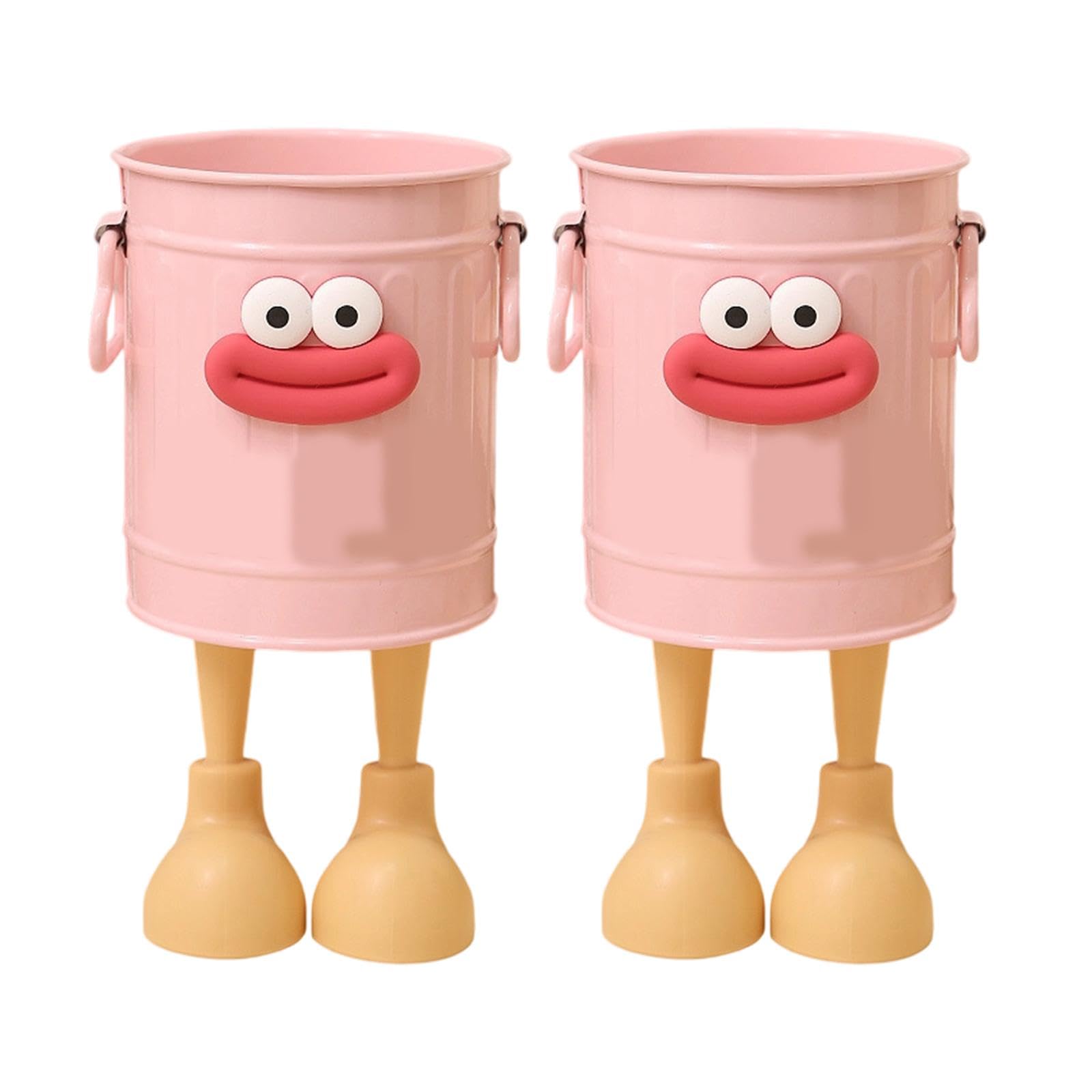 YROHGKPN 2Pcs Cartoon Pencil Cup Desktop Pen Organiser Decorative Pencils Container for Home Desk Organization Creative