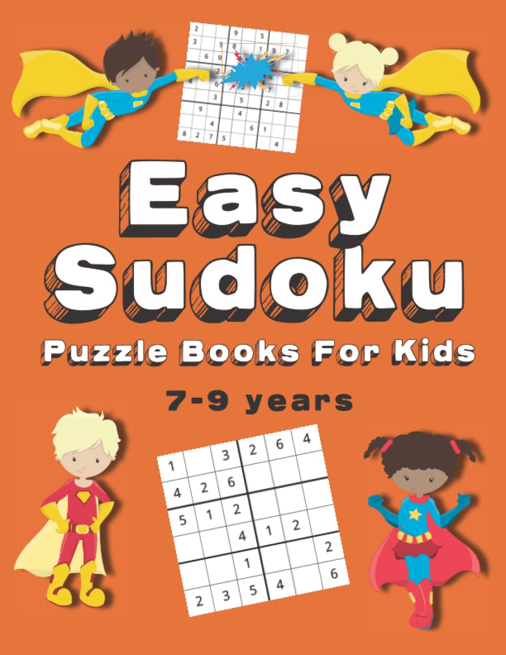 Easy Sudoku for Kids 7-9
