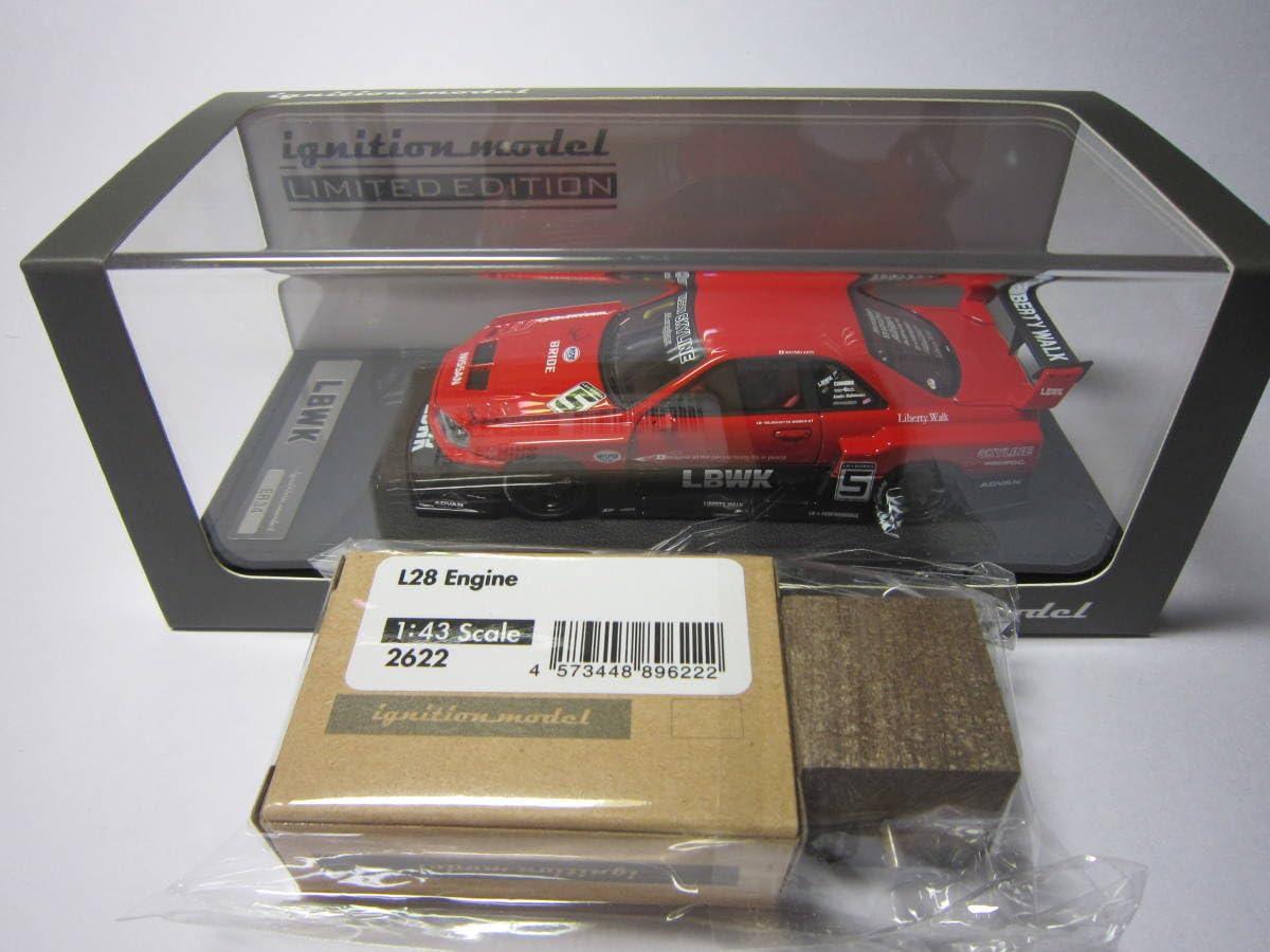 Amazon.co.jp: WEB限定80台 イグニッションモデル 1/43 LB-ER34 