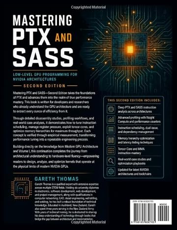 Mastering PTX and SASS: Low-Level GPU Programming for NVIDIA Architectures (GPU Expert Engineering: Mastering Design, Programming, and Optimization)