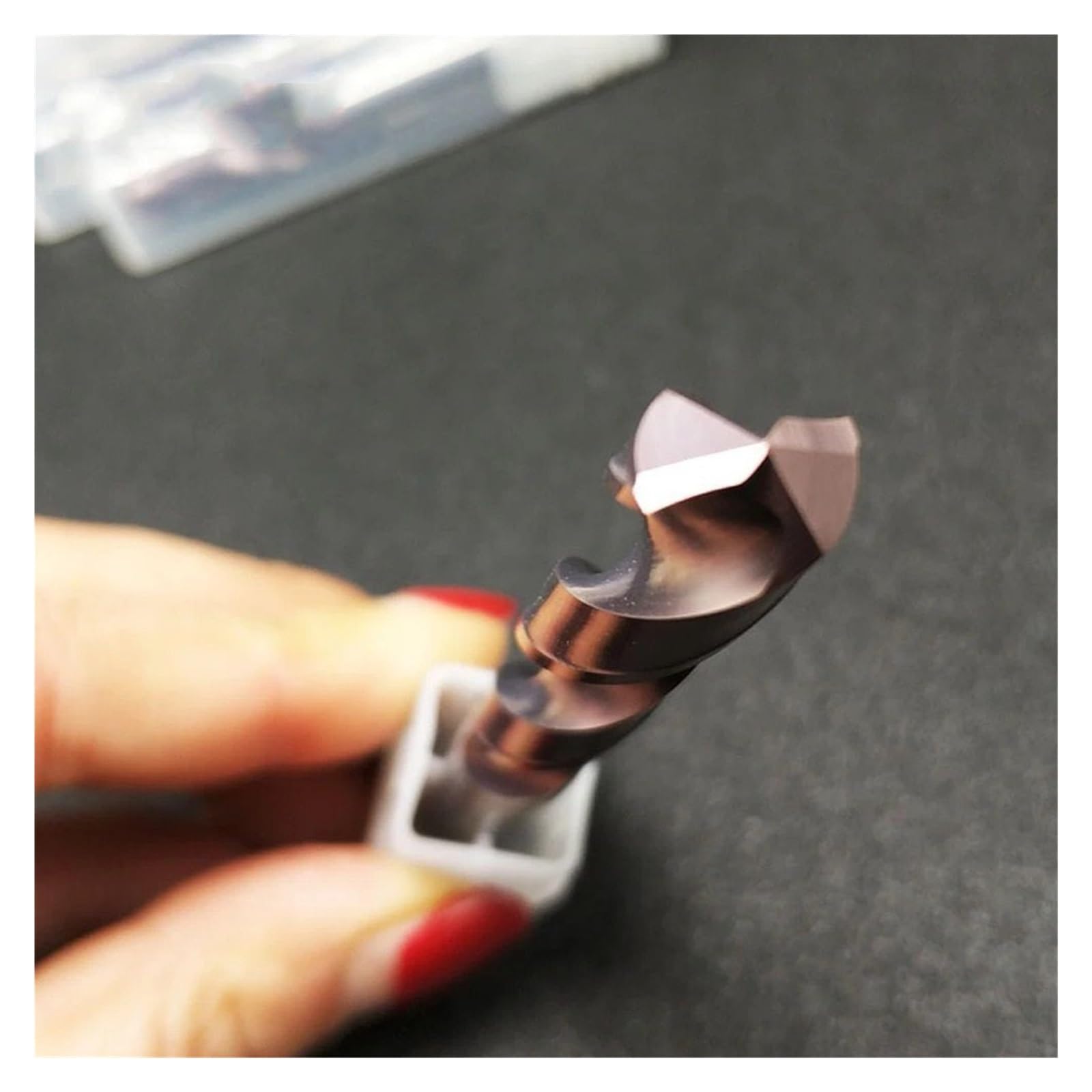 Wiertło z węglika spiekanego, HRC65, średnica 1,0-9,0 mm do stali hartowanej i stali nierdzewnej(6.1mm)