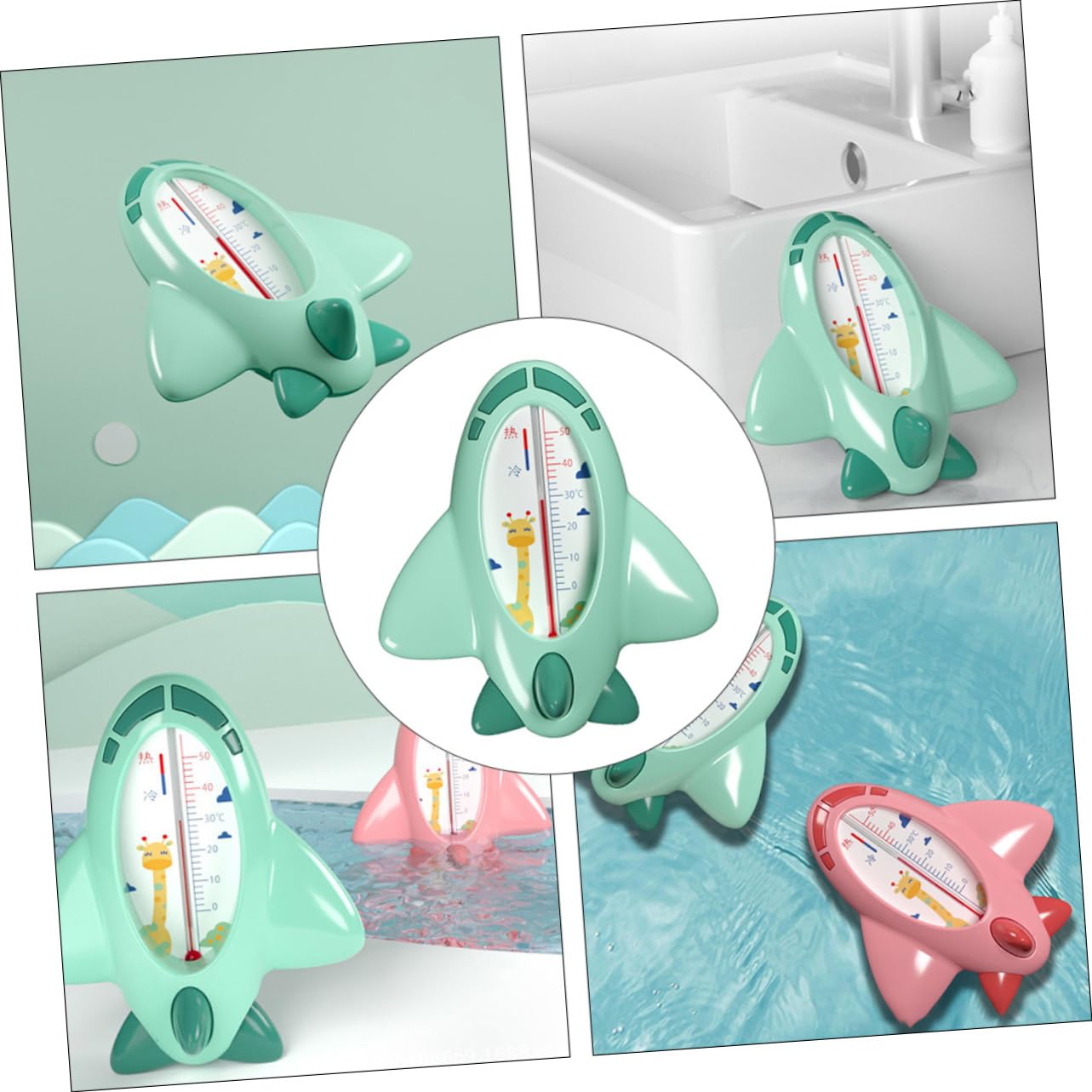 3 Pezzi Termometro Per Acqua Termometro Per Vasca Da Bagno Per Giocattolo Per Per Cartoni Animati Per Vasca Per Bagnetto Per