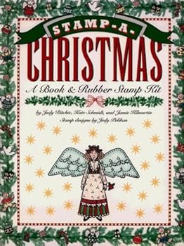 Paperback Stamp-A-Christmas Book