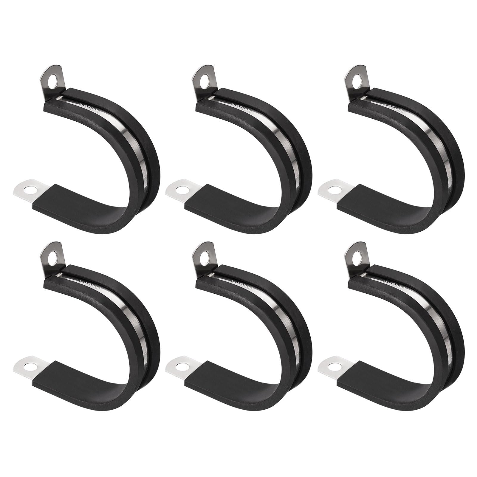 Unifizz 6Pcs 1-1/2 Inch(38mm) Cable Clamp