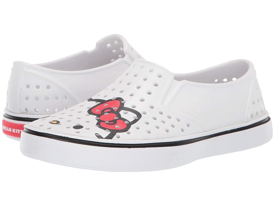 

Native Kids Shoes Miles Print (Little Kid) (Shell White/Shell White/Hello Kitty) Girls Shoes
