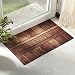 Amagabeli Rubber Indoor Doormat Rustic Entrance Welcome Mat Inside Shoe Scrap Washable Apartment Garage Front Porch Décor Office Foyer Hall Entryway Floor Mat Bedroom Carpet Home Kitchen Rug 18x30