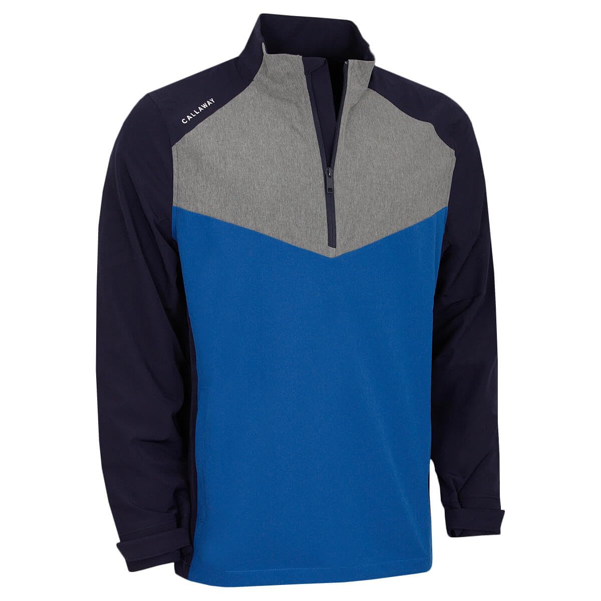 Callaway Men's Peacoat Golf 1/2 Zip Wind Jacket Jacket - Xl