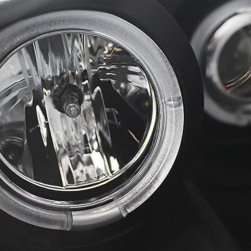 AKKON - For Dodge 07-08 Ram 1500 |2009 2500 3500 Black Dual Projector LED Headlights+ Dark Red Tail Lights