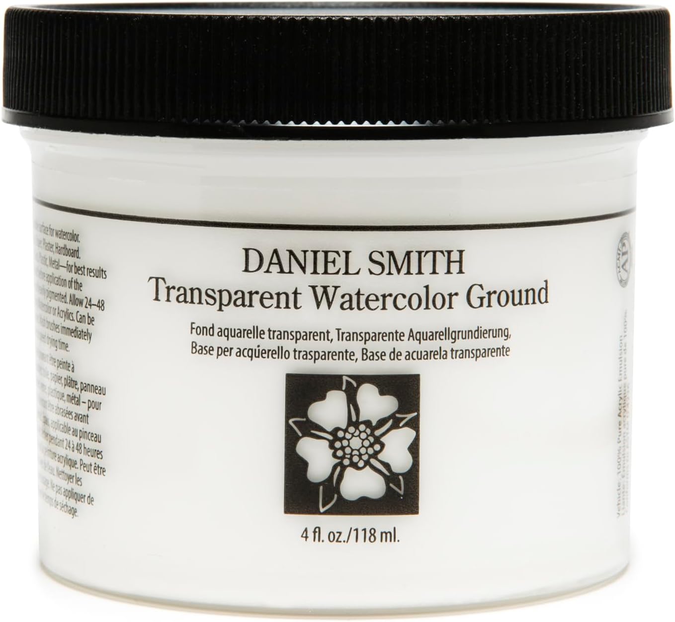 Daniel Smith 284055011 Watercolor Ground, 4 oz, Transparent