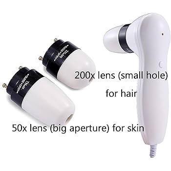Amazon.co.jp: 肌診断毛髪アナライザー、デジタル肌拡大鏡、50X