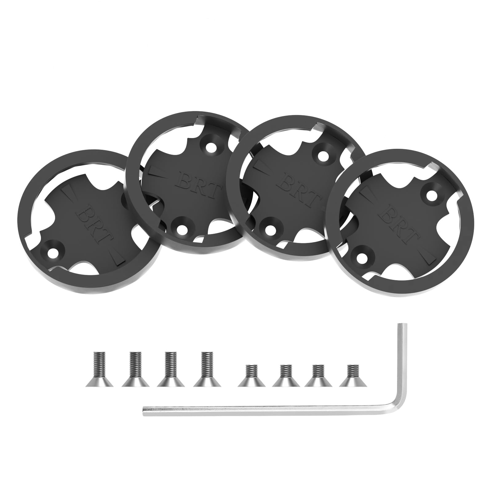 Computer Bike Mount For Bryton,4 Pack Bryton Mount Insert Compatible with Out Front Bryton Cycling Computer Mounts,Bryton Bike Computer Mounts Replacement Base,Cycling Combo Mount Road MTB Accessories