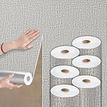 Anttyscar Grey Thicken Self Adhesive Wallpaper 3D Thermal Insulating Peel and Stick Wallpaper Thermal Insulating Wall Panels Stick On Wall Covering Kitchen Removable Furniture Sticker 6Roll