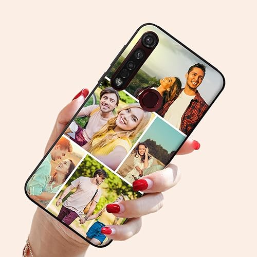 Miniatura 2 de Funda para teléfono personalizada para Moto G8 Plus, funda multifoto, funda de TPU antiarañazos, funda protectora suave, funda personalizada, regalo