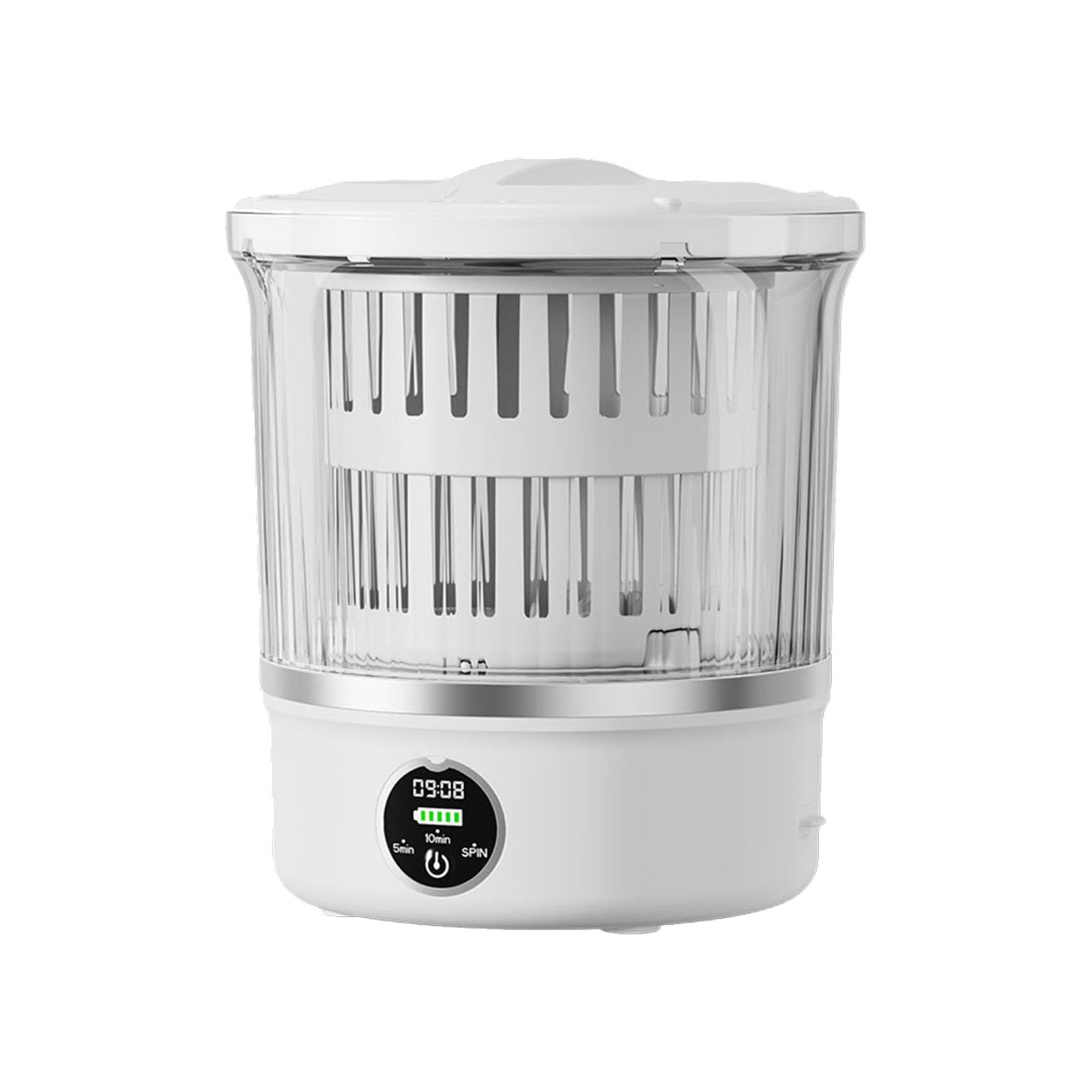 Buxuaaaa Portable Rechargeable Small Washing Machine Texture Quiet Operations Suitable for Underwear Socks Travel Use Compact Laundry Cup