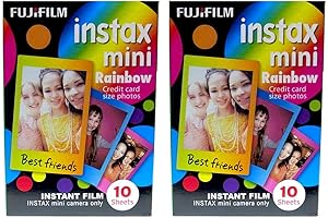 Capture Cherished Moments with Fujifilm Instax Mini Rainbow Film