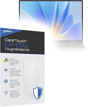 BoxWave Screen Protector Compatible with Chuwi MiniBook X N150 10.51 in - ClearTouch Crystal ToughShield 9H 2-Pack, Clear 9H Tough Flexible Film Screen Protector