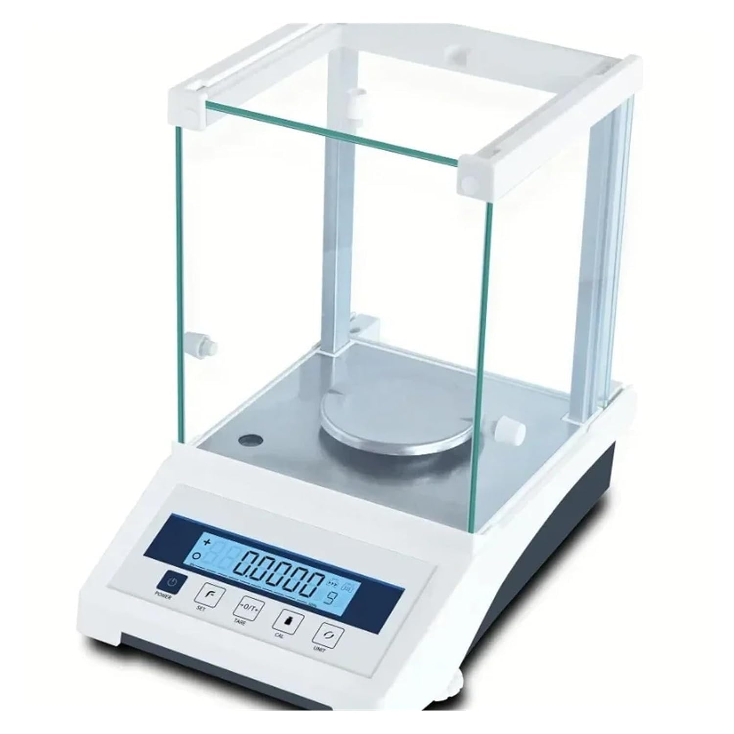 HADECOLL Digital Scales, 220G 0.0001G Analytical Balance, 0.1 Electronic Precision Lcd Display Digital Weighing Machine Scale,120G 0.0001G Fa1204E