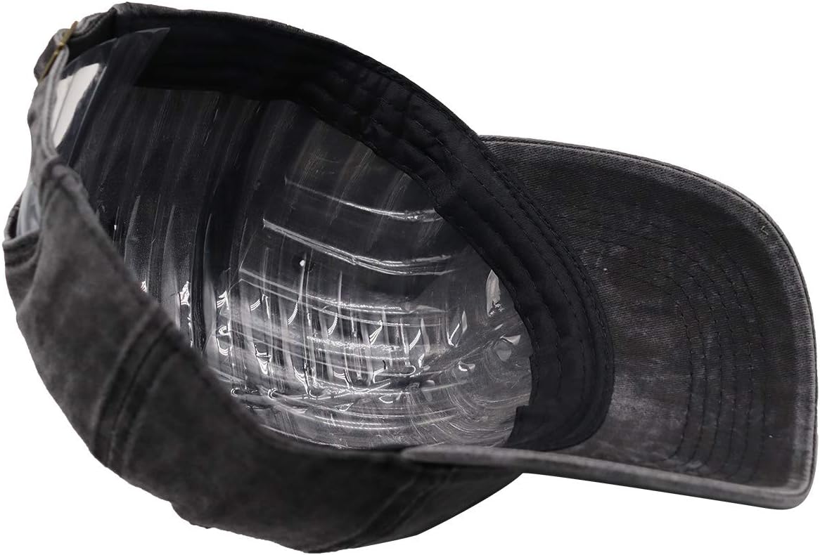 This is How I Roll Golf Cart Hat, Funny Golfers Adjustable Cotton Denim Baseball Cap for Men & Women - Image 6