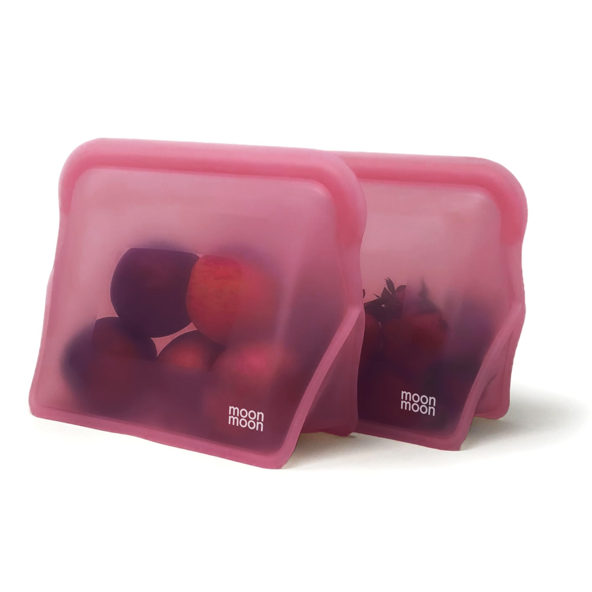Bolsas de silicona Moonmoon para congelar y almacenar alimentos
