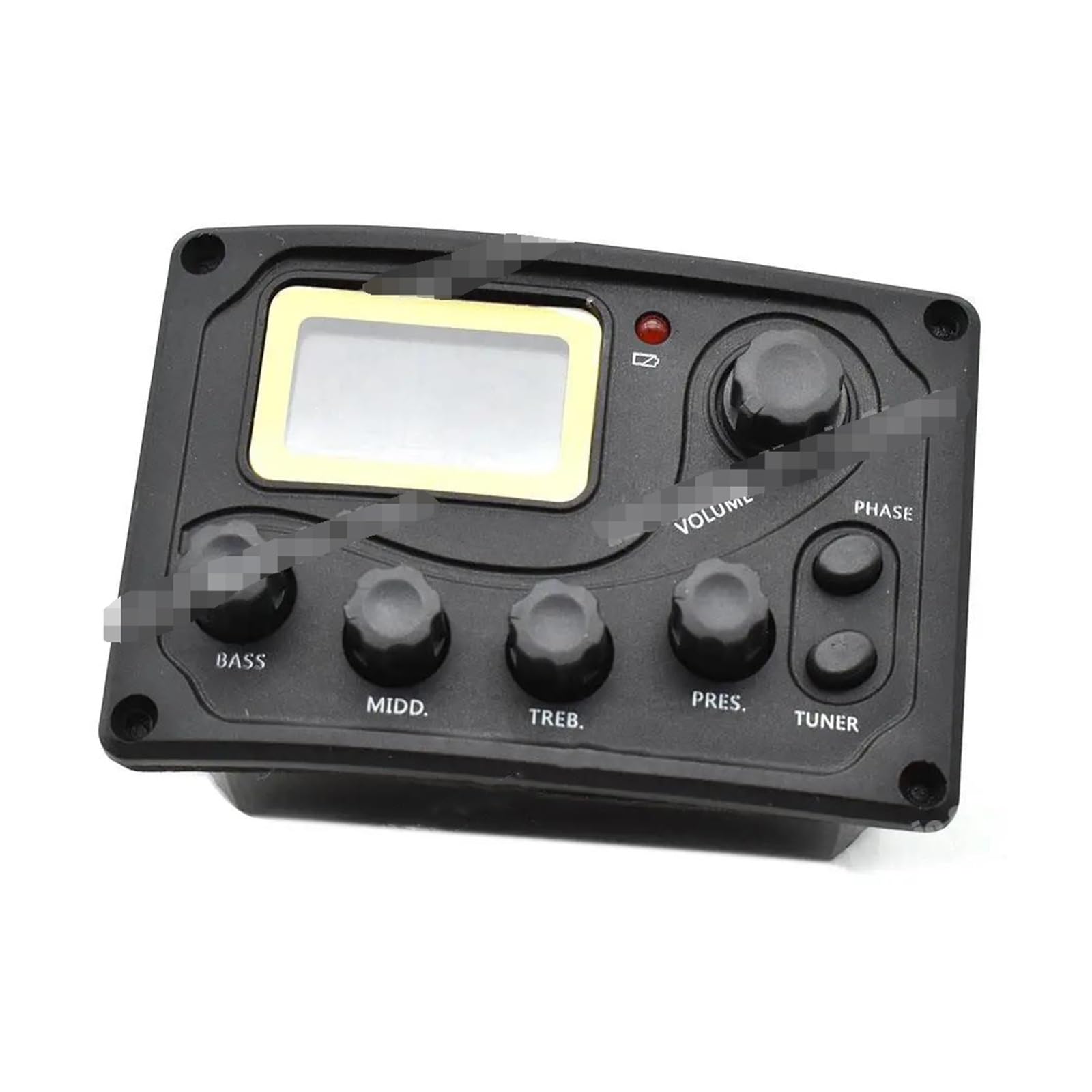 Equalizzatore EQ Pickup Piezoelettrico Per Preamplificatore Per Chitarra A 4 Bande Da 10 Set Per Chitarra Acustica