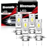 Compatible with 2016 2017 2018 Hyundai Tucson Hi/Lo Beam; 6000k white light,H7 high beam and H7 Low Beam,Backup Reverse Light bulbs,Turn Signal Light Parking Light(Pack of 4)