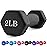 Portzon Weights Dumbbells with Neoprene Coating, 1LB-3LB Anti-Roll, Anti-Slip, Hexagonal Home Fitness Equipment for Shoulder,Neck, and Hand Training for Seniors over 55 old