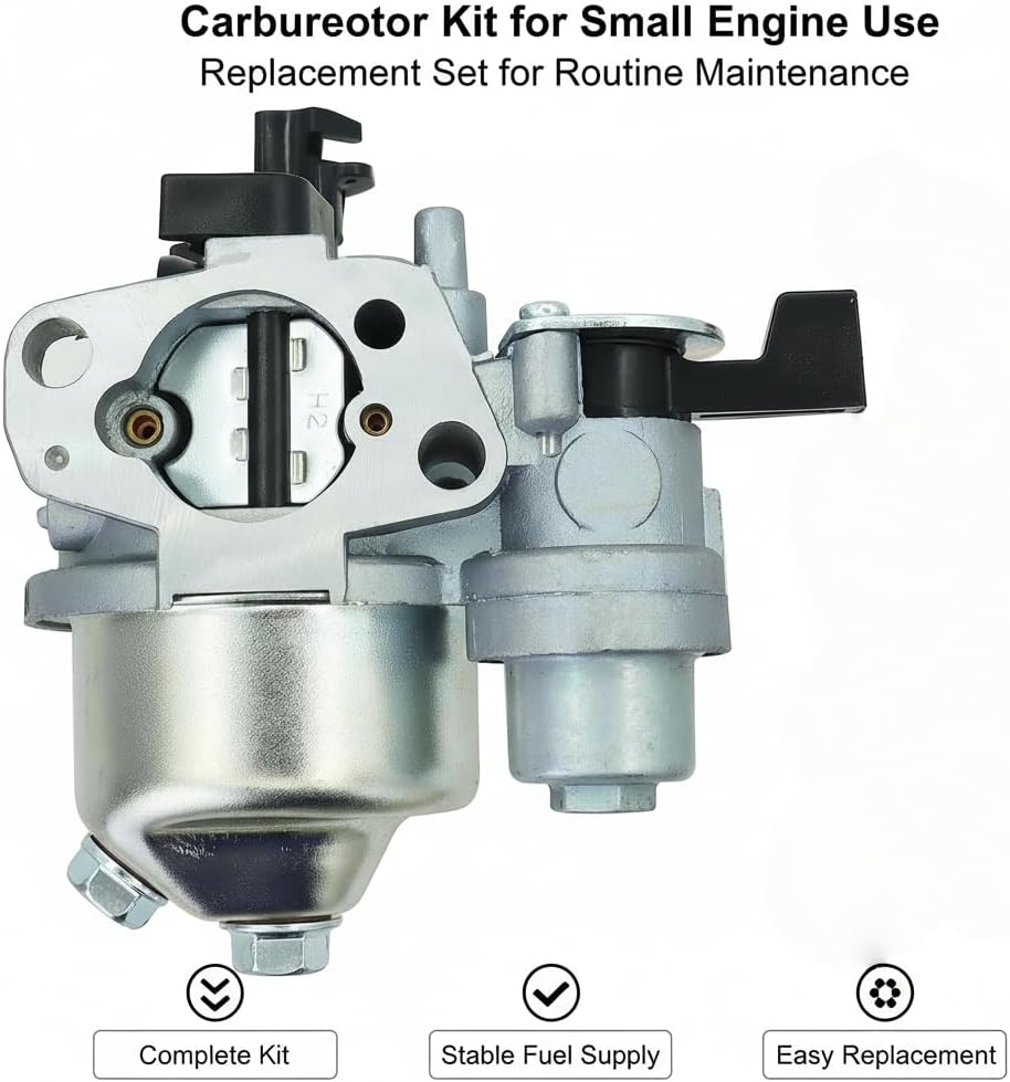 Carburetor Kit for Kohler SH265, Replaces SH265 3000 853 1885316S