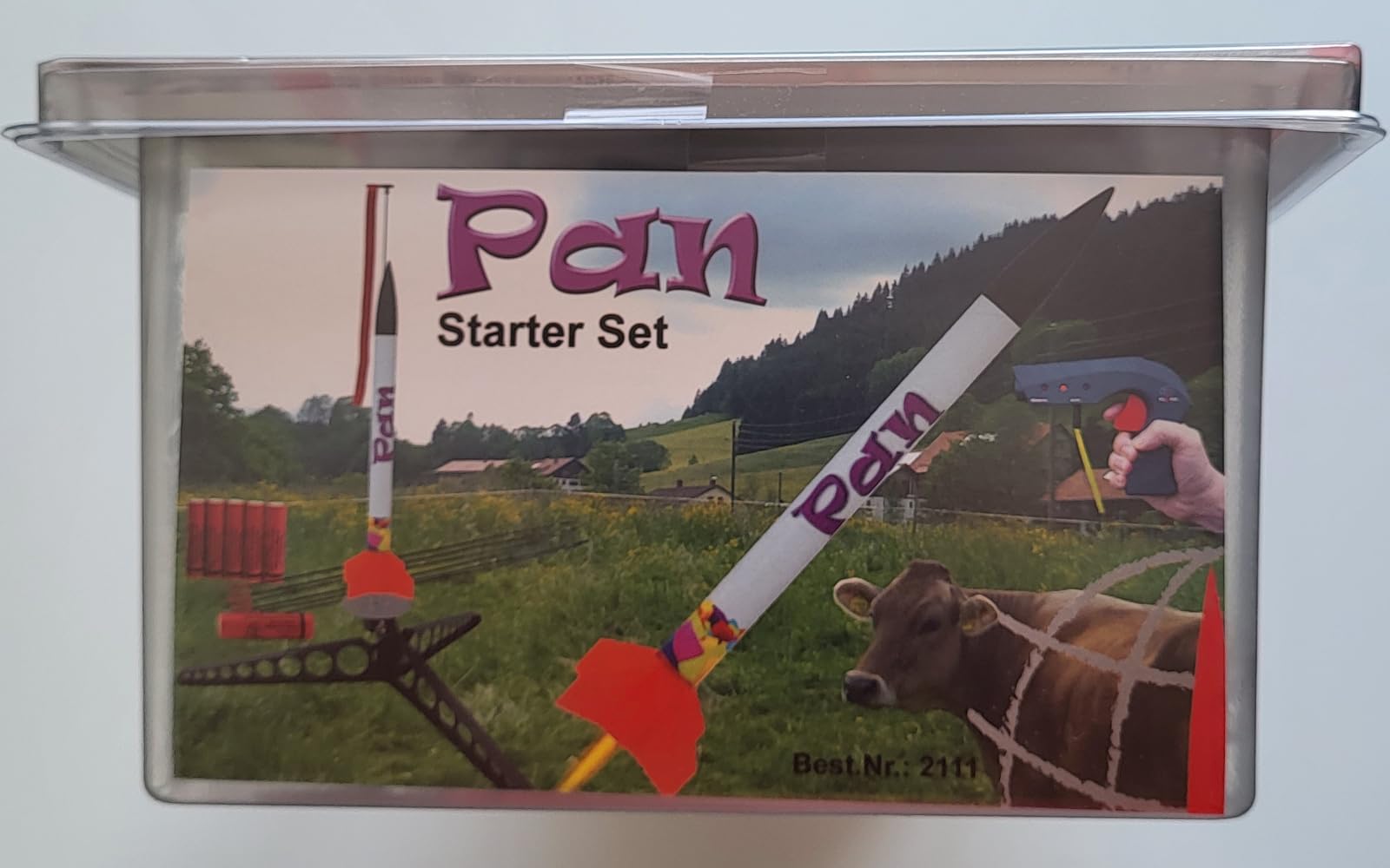 Pan Modellrakete mit Umfangreichem Zubehör