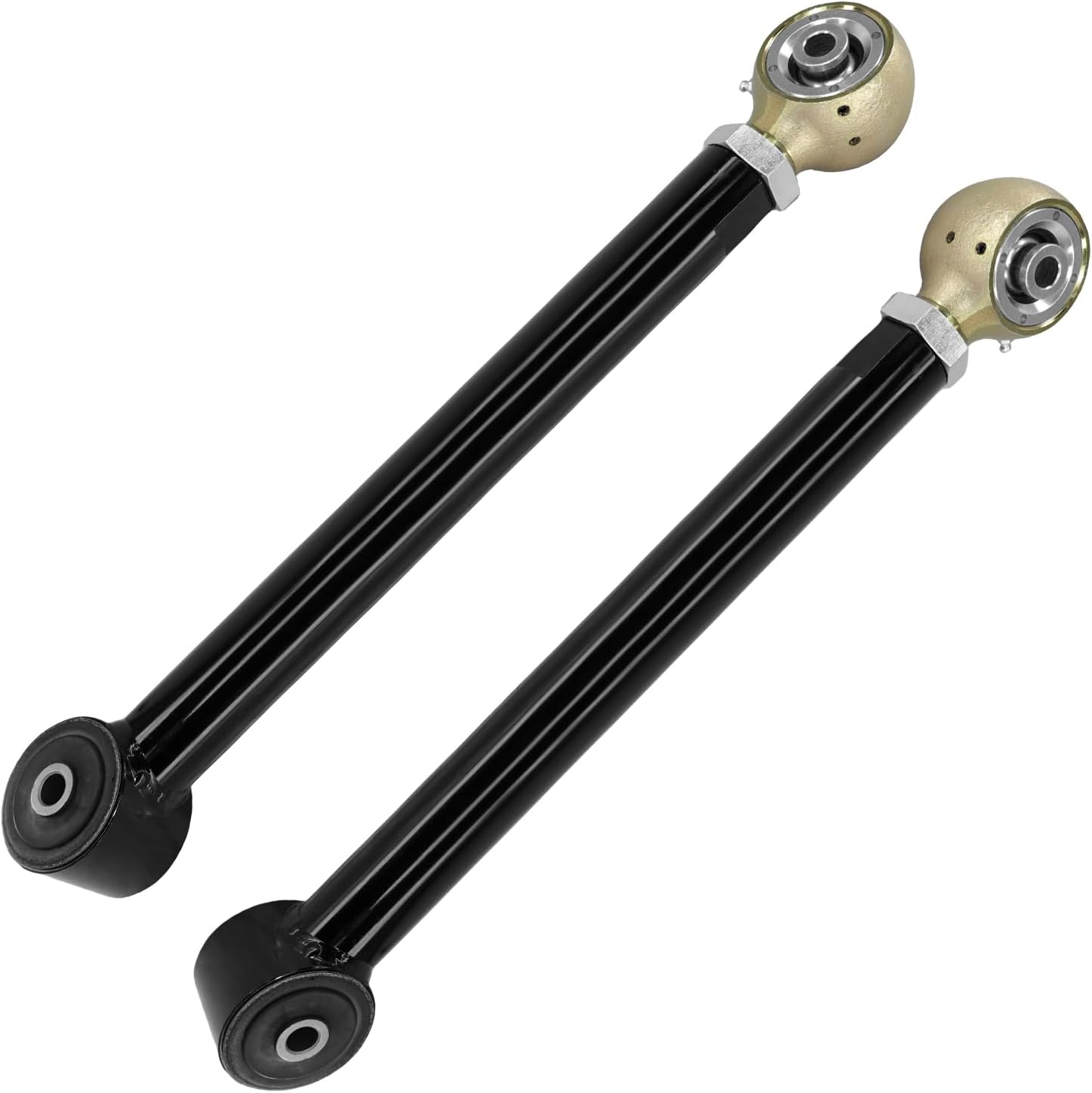 Rear Lower Control Arms 0-6" Lift w/Adjustable Ball Joint Replacement for Jeep Wrangler JK JKU 2007-2018