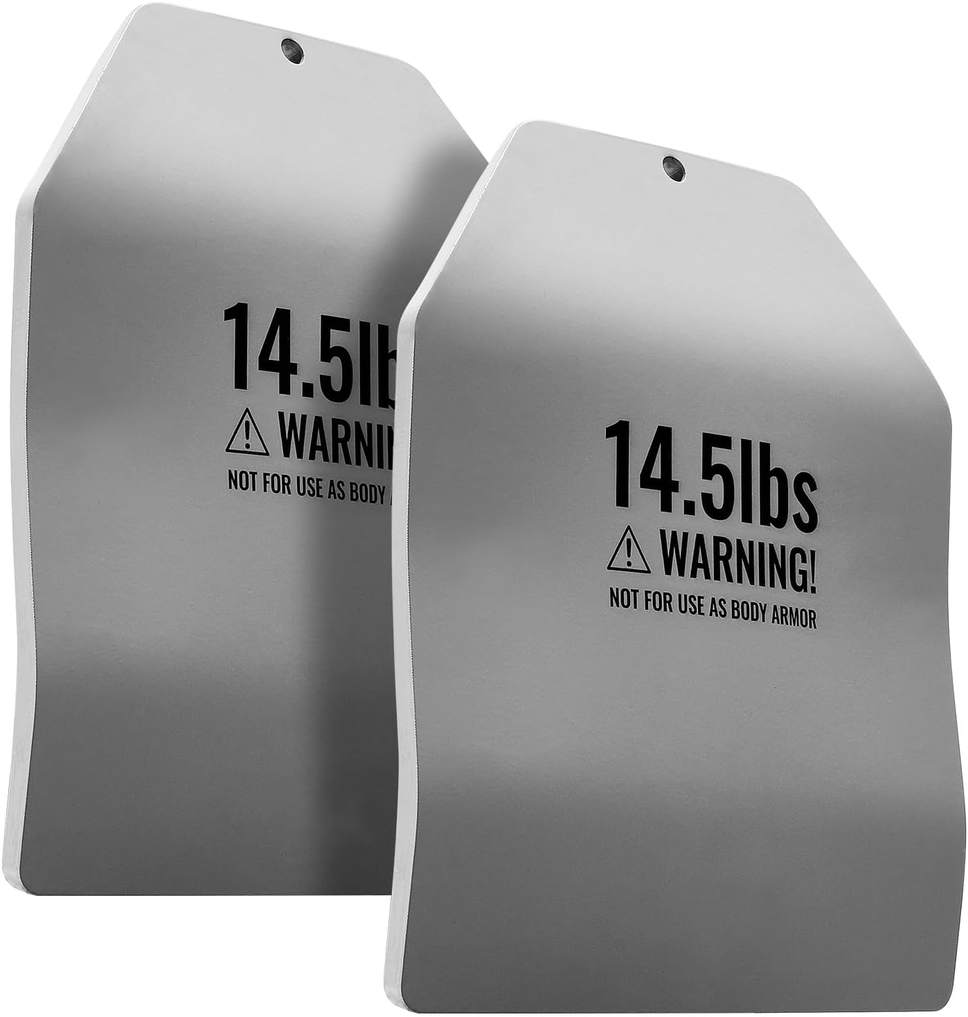 Happybuy Curved Weight Vest Plates, 14.5 LB Pairs, Premium Steel Weighted plates, Contoured Ergonomic Fit – WODs, Additional Weight for Weight Vests, for Strength Training, Heavy Workouts