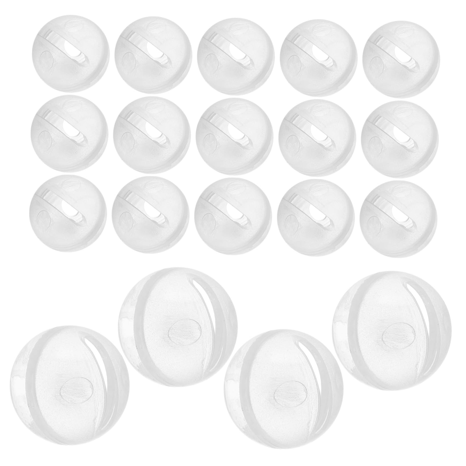 FUNOMOCYA Interactive Toys for Toddlers 30pcs Rattle Toys Noise Maker Bells for Dolls Rattles Colorful Squeaky