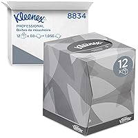 Kleenex® Fazzoletti Cubici 8834 – Morbidi e Resistenti, 2 Veli