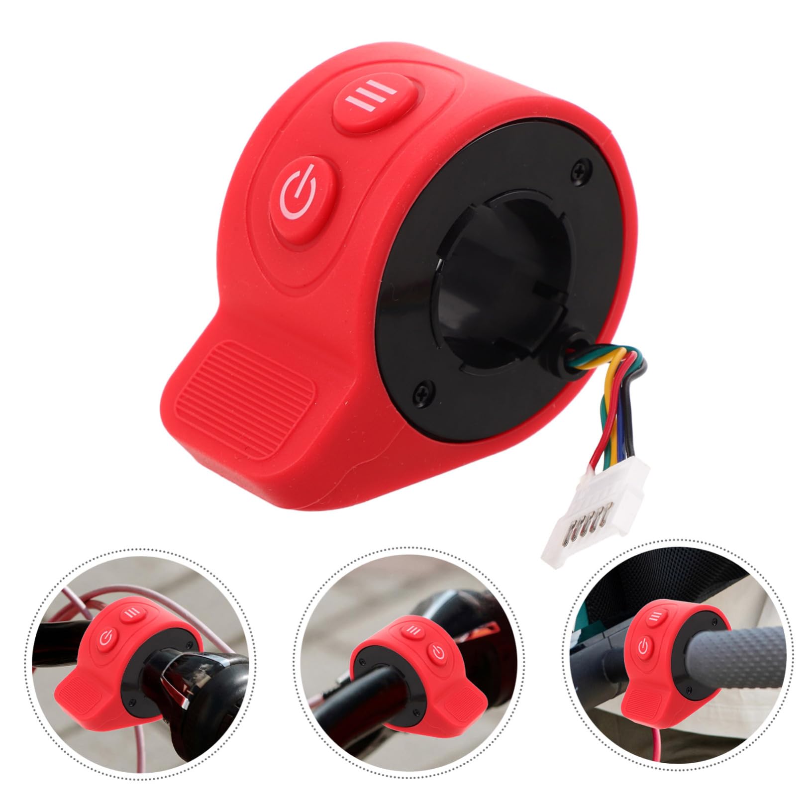 KICHOUSE Acelerador De Dedo para Patinete Eléctrico Universal