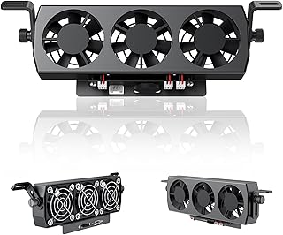 Creality Cooling Fan Kit Auxiliary Fans for Sonic Pad High Speed Printing, Ugraded Precise Heat Dissipation for Extruder Hotend of Ender 3 Pro V2, Ender 3 / V2 Neo,Ender 3 S1/Pro,CR-6 SE 3D Printer