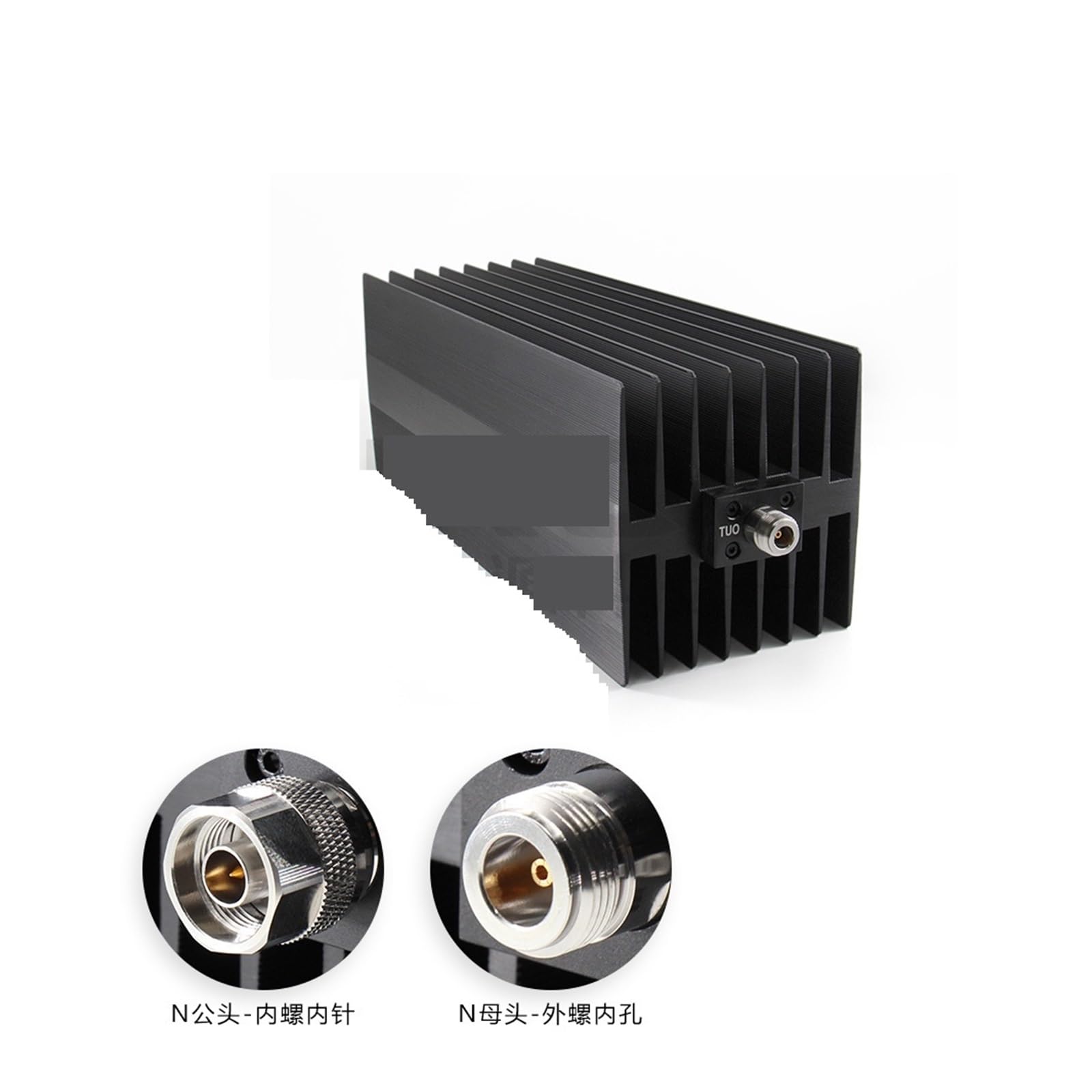 regolabile Attenuatore coassiale 6G nero fisso ad alta potenza 300W sma(XQY-NJKFT-06-300W30dB)