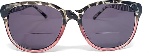 The Paris - Gafas de sol de lectura bifocal, redondas, diseño de mariposas, para mujer