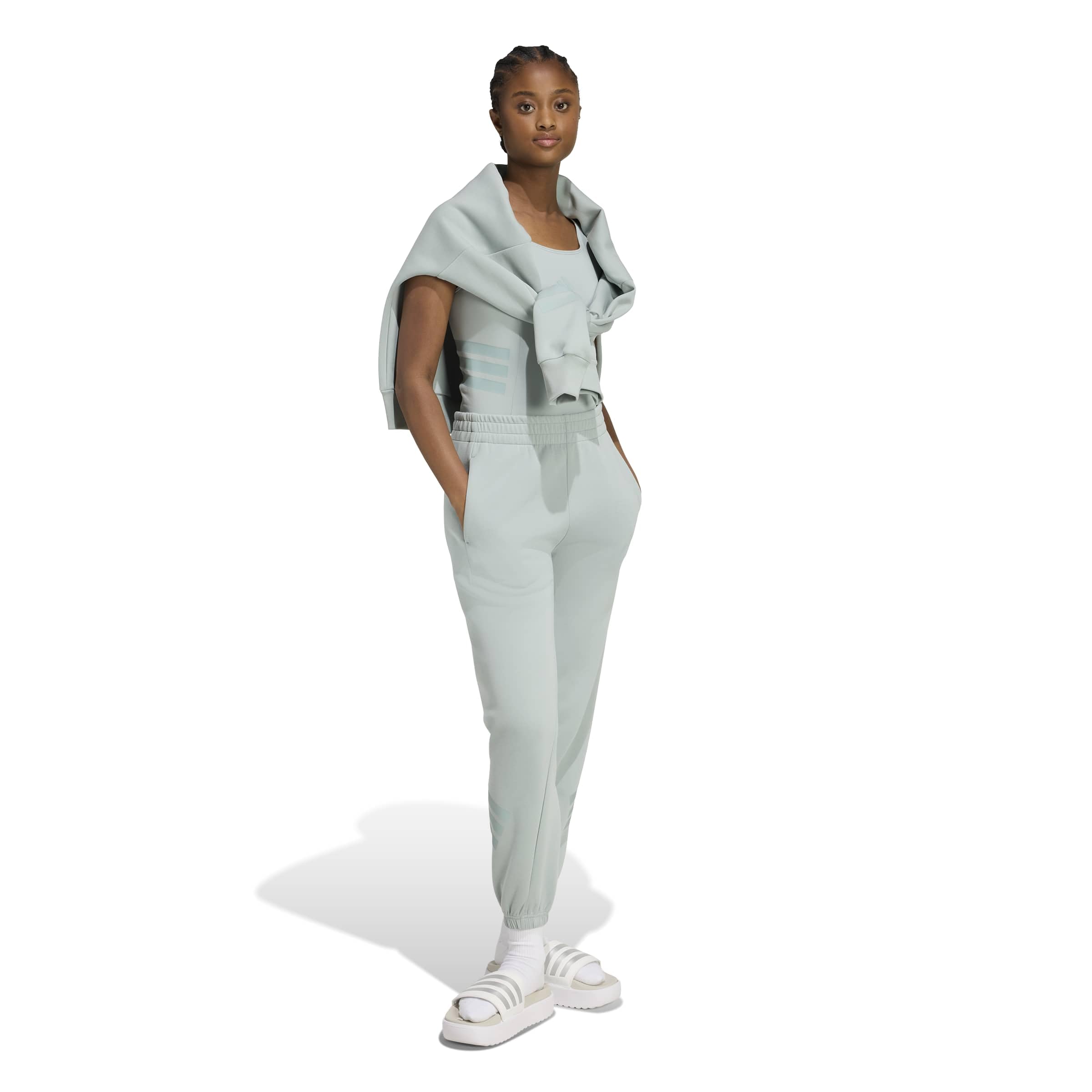 adidas Future Icons Three Stripes Regular Pant - Spodnie golfowe Kobiety