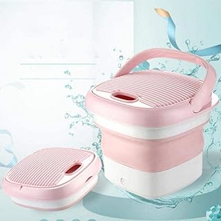 RONGJJ Machine à Laver Portative, Laveuse De Vêtements Personnelle Pliable Petite Mini Machine à Laver Automatique Pliante Cuve à Lessive