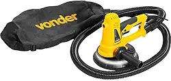 Lixadeira De Parede Com Led Vonder Amarelo 127 V