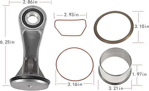 Miniatura 6 de Reemplazo del equipo del pistón de la asamblea N021229 N021725 de Rod de pistón del compresor de aire N038785 para Dewalt D55146 D55167 D55168