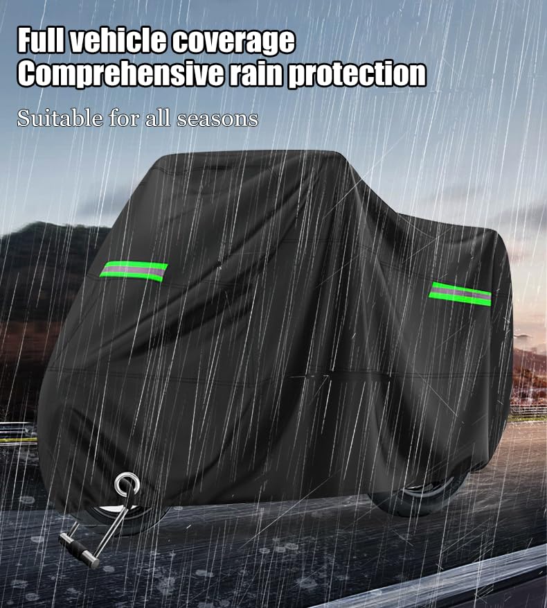 KABUTM Housse Moto Yamaha Tracer 9 2021-2023 - Bâche Protection Anti-Poussière Respirante Anti-UV Anti-Pluie