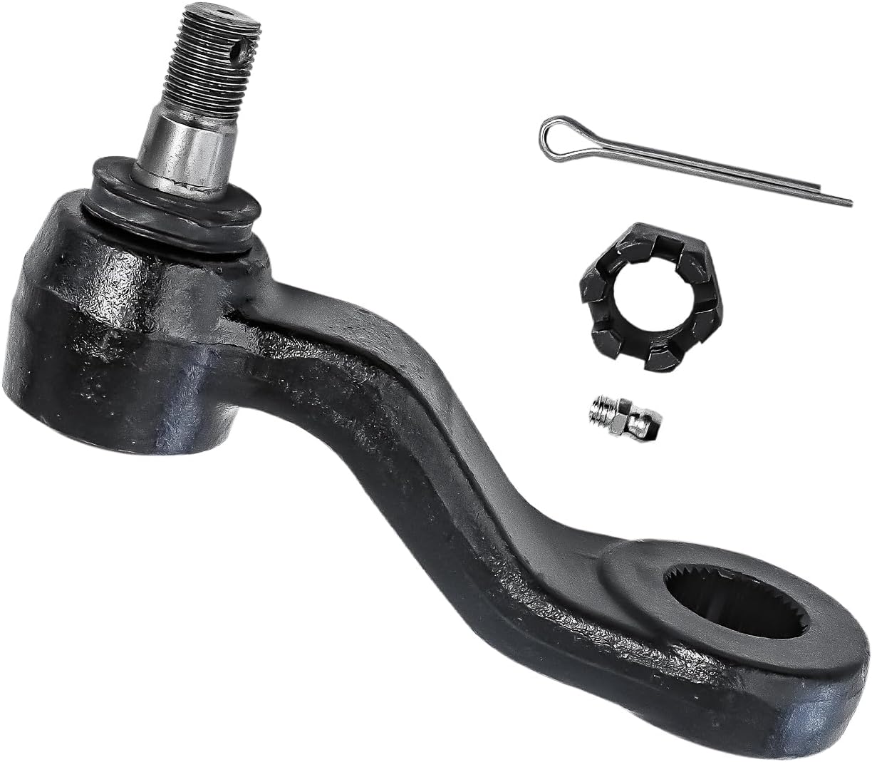 Detroit Axle - Front Pitman Arm for Chevrolet Blazer GMC Jimmy C10 C20 C15 C1500 C25 C2500 Pickup Suburban G10 G20 G30 G15 G1500 G25 G2500 G35 G3500 Van Power Steering Pitman Arm Replacement