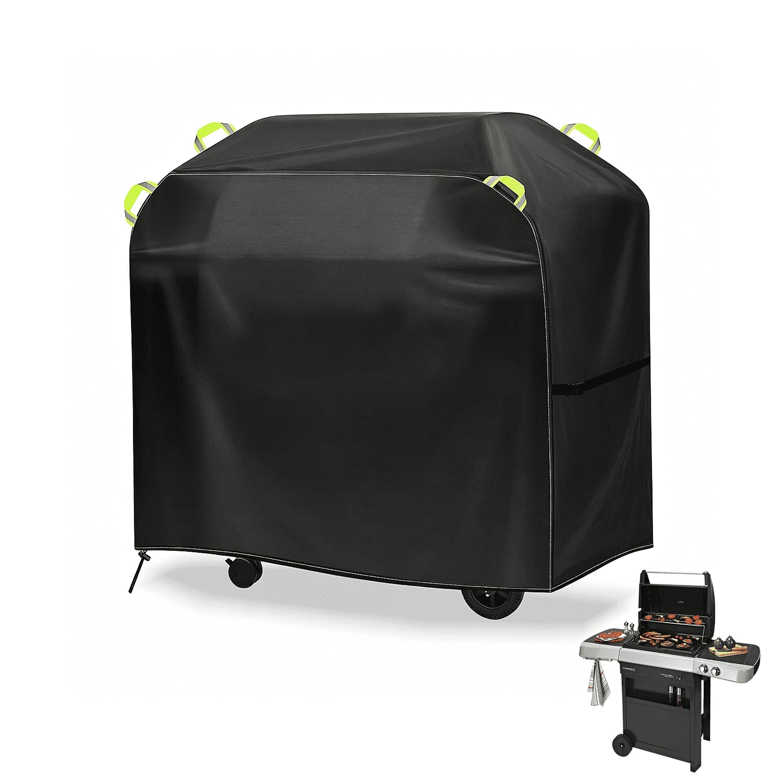 BBQ Cover 58 InHeavy Duty Oxford Fabric Waterproof Grill Protection Large