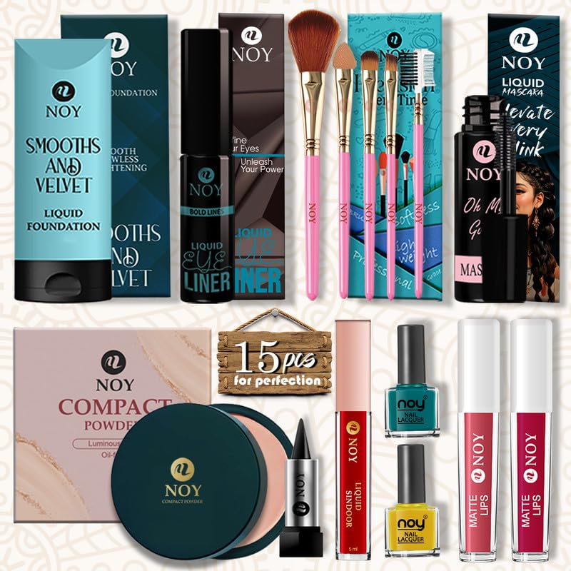 NOY Perfect Makeup Set For Women All-In-One Combo Set For Gorgeous Skin & Bold Eyes-image-38