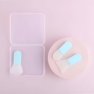 فرشاة السيليكون للوجه - عزز روتين العناية بالبشرة باستخدام مجموعتنا المكونة من 3 فرش سيليكون، مثالية لتطبيق أقنعة المكياج، وأقنعة الطين، وأقنعة العيون، ومنظفات الوجه للحصول على تجربة تجديد.