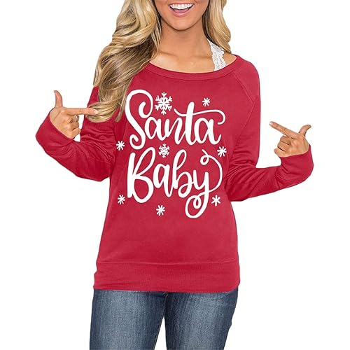 Spadehill Christmas Womens Long Sleeve Sweatshirt