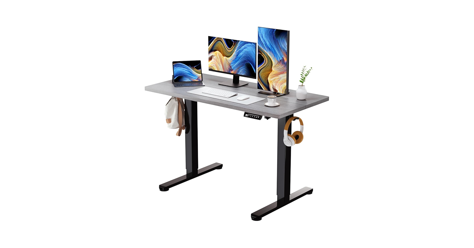 【Joka】 電動スタンディングデスク 61BPrjJmQ0L.jpg_BO30,255,255,